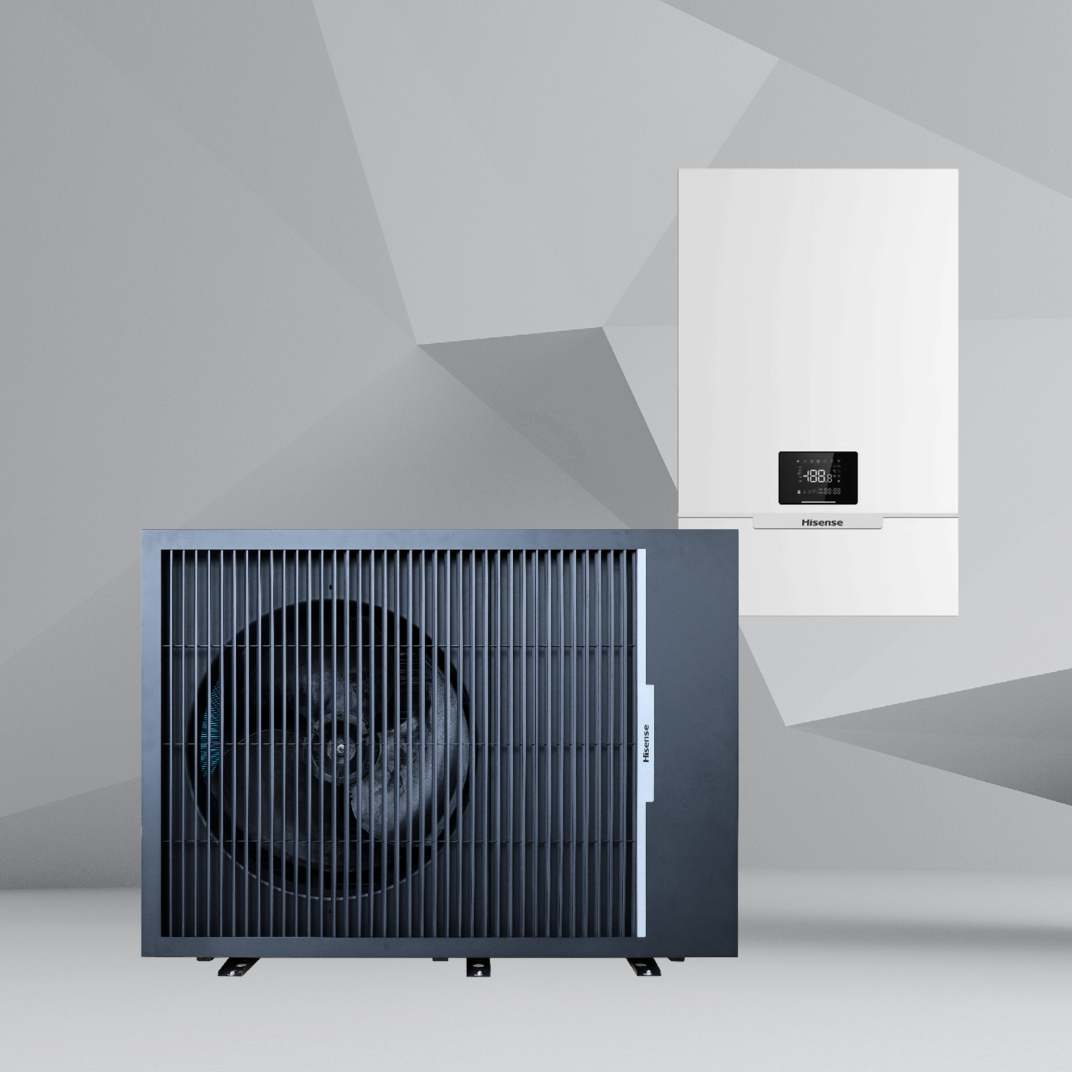 Hi-Hybrid R290 Monoblock-Wärmepumpe von Hisense